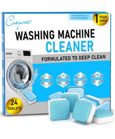 cosynee Washing Machine Cleaner Descaler (Pack of 24) 24 Count (Pack of 1)