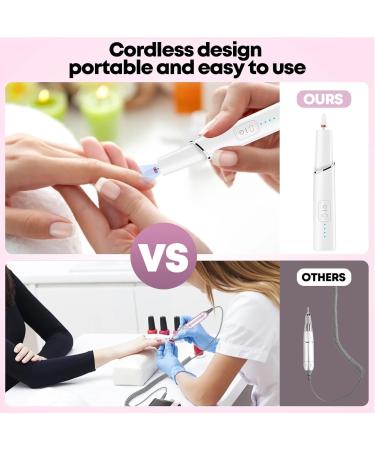 Professional Electric Nail Miller Set | 15000 RPM Adjustable Speed | Perfect for Manicure & Pedicure | Ideal for Beginners & Experts - Buy Online on GoSupps.com