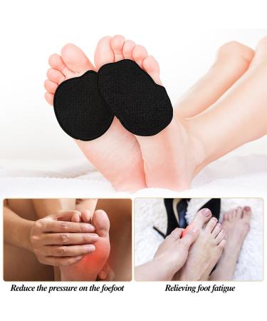 WLLHYF 2 Pairs Fabric Forefoot Pads for Women - Metatarsal & Ball of Foot Cushions for Pain Relief | Reusable & Invisible Socks - Buy Online on GoSupps.com