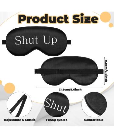 24 Pcs Sleepover Party Favors: 12 Black Spa Headbands & 12 Silk Eye Masks - Perfect for Girls' Pajama Party - Buy Online on GoSupps.com