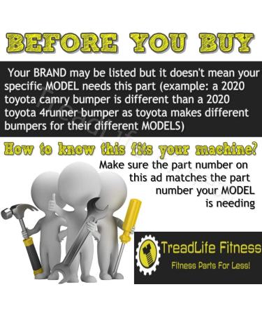 Proform Treadmill Drive Belt - Part #292525 - Free Treadmill Lube Included - Buy Online on GoSupps.com