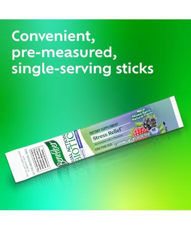 Benefiber Dual Action Biotic Plus Stress Relief, 18 Count Stick Packs - Buy Online on GoSupps.com