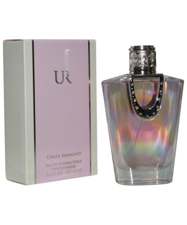 Usher Eau De Parfum Spray 3.4 oz. Floral Fresh 3.4 Fl Oz (Pack of 1)