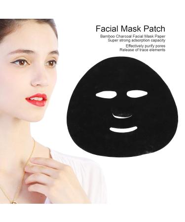 Bamboo Charcoal Facial Mask Paper - 100pcs | Super Absorption & Pore Purifying Skin Care | International Shipping Available - Buy Online on GoSupps.com