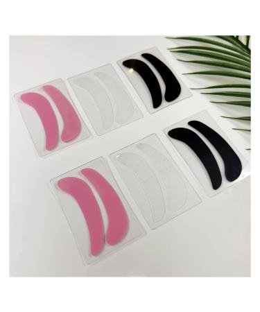 12 Piece Reusable Eye Pad Under Eye Patches Silicone Lash Lift Cover Eyelash Extension Patch Lower Lash Isolation Pads for Sensitive Skin During Eyelash Perm Lamination Soft silicone eyepads