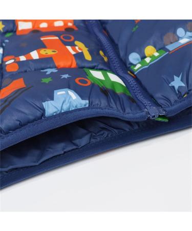 Baby Toddler Hooded Puffer Coat | Lightweight Windproof Jacket with Zippers and Pockets | Waterproof Winter Outfit (18-24 Months) - Buy Online on GoSupps.com