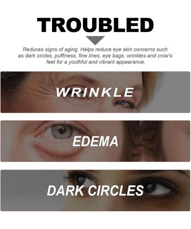 Anti Wrinkles Eye Serum Under Eye Serum For Dark Circle Eye Cream Anti Aging Nicotinamide Eye Creams For Dark Circle Hydrating Under Eye Cream - Buy Online on GoSupps.com