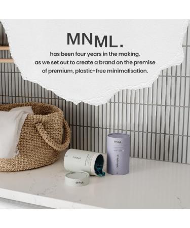 MNML Chamomile Laundry Pods - Eco-Friendly Natural Detergent for Sleep & Calm | 30ct Sensitive Skin Capsules - Buy Online on GoSupps.com
