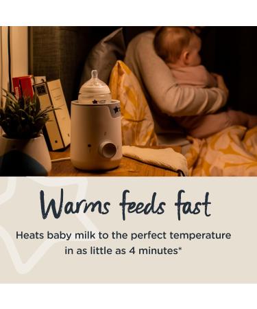 Tommee Tippee Easiwarm Bottle Warmer - White, Auto Timer, One-Dial Operation - Buy Online on GoSupps.com