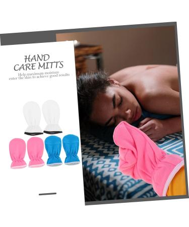Ipetboom 3 Pairs Wax Hand Mask Warm Gloves Moisturizing Essential Oil Gloves Moisturizing Hand Gloves Wax Warmer Gloves Down Mittens Paraffin Fleece Beauty Wax Skin Care Women's - Buy Online on GoSupps.com
