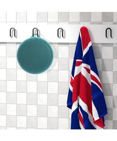Soft Silicone Body Brush for Wet or Dry Exfoliating - Green | Sensitive Skin Scrubber & Massage Tool - Buy Online on GoSupps.com