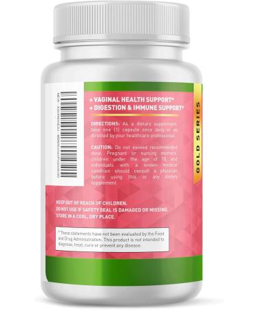 Built by Nature Probiotic for Women 60 Billion CFU 20 Strains + Prebiotics Vaginal & Digestive Support Delayed Release Capsules Shelf Stable 3 Month Supply - 90 Capsules - Buy Online on GoSupps.com