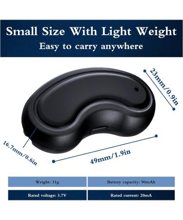 Adjustable Smart Throat Anti-Snoring Device with Electric Massage - Comfortable & Travel-Friendly Snore Stopper for Effective Relief - Buy Online on GoSupps.com