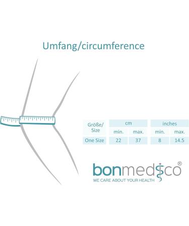 Bonmedico Elbow Bandage - Tennis Arm Support for Pain Relief | Unisex Elbow Saver for Joint & Muscle Comfort (Right/Left) - Buy Online on GoSupps.com