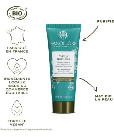 Sanoflore Magnifica Mask Organic 75ml - Buy Online on GoSupps.com