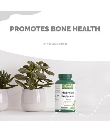 VORST Magnesium Bisglycinate 200mg 180 Vegan Capsules (Gentle) | Promotes Bone Health | Bis-Glycinate Supplement for Men & Women | Powder Pills | 1 Bottle 180 count (Pack of 1) - Buy Online on GoSupps.com