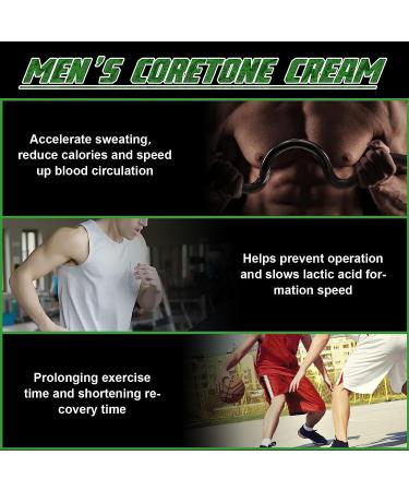 Blossoms Men's Cortisone Cream - Skin Tightening Cream for Stomach and Thighs - Abs Sculpting Cream (2 Pcs) - Buy Online on GoSupps.com