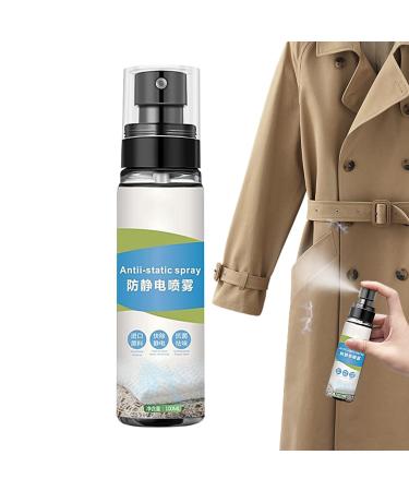 Static Remover For Clothes Anti Static Remover and Cling Eliminator | Portable Static Guard Travel Spray for Clothes Dresses Pants and Fibers Naysku