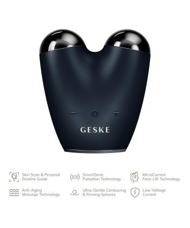 Geske SmartAppGuided Microcurrent Face-Lifter | 6-in-1 Anti-Aging Device | Facial Lifting & Jawline Trainer | Wrinkle Remover & Double Chin Solution - Buy Online on GoSupps.com