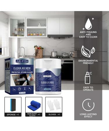 Mof Chef Cleaner Powder Heavy Duty Degreaser Cleaner Oil Pollution Cleaning Powder Mof Chef Protective Kitchen Cleaner All Purpose Cleaner Powder Stubborn Grease & Grime Remover (1pc) - Buy Online on GoSupps.com