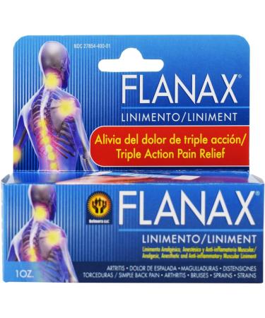 Flanax Pain Relief Cream 1oz | Fast-Acting Muscle & Joint Pain Relief - Buy Online on GoSupps.com