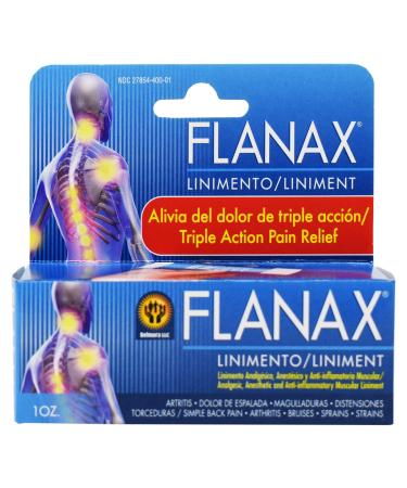 Flanax Pain Relief Cream 1oZ