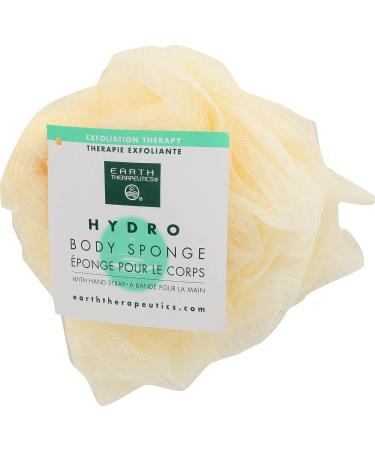 EARTH THERAPEUTICS Natural Hydro Body Sponge - Exfoliating Bath Sponge for Smooth Skin - 1 EA - Buy Online on GoSupps.com