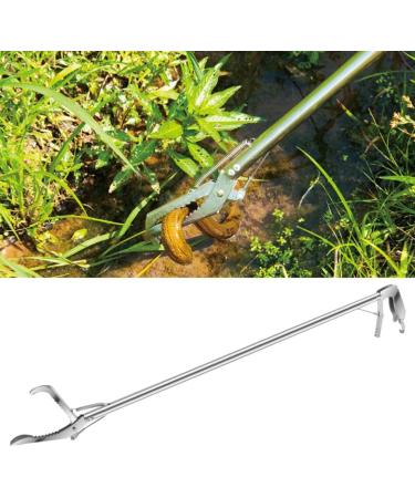 IMIKEYA Snake Tongs Reptile Catcher Stick Grabber Long Handle Pick Up Handling Tong Hook 100cm for Outdoor Adventure Exploring Tools - Buy Online on GoSupps.com