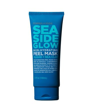 Formula 10.0.6 Sea Side Glow Skin-Hydrating Peel Beauty Mask Algae + Sea Clay 3.4 fl oz (100 ml)