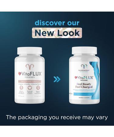 Promescent VitaFLUX Women's Nitric Oxide Booster - Boost Energy & Performance with Essential Amino Acids (180 Capsules - Buy Online on GoSupps.com