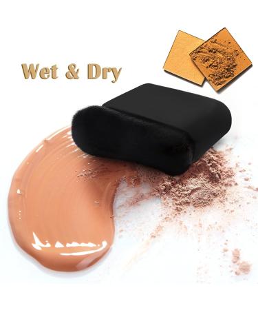 Self Tan Blending Brush - Vegan Body Brush for Effortless and Flawless Self Tanner Application Achieve Professional Tanning Results (Matte Black 1 Count) - Buy Online on GoSupps.com