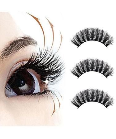 Buy Blue Vesse 5 Pairs Luxurious 3D False Eyelashes - Natural Long Eye Lashes for Stunning Makeup | International Shipping Available - Buy Online on GoSupps.com