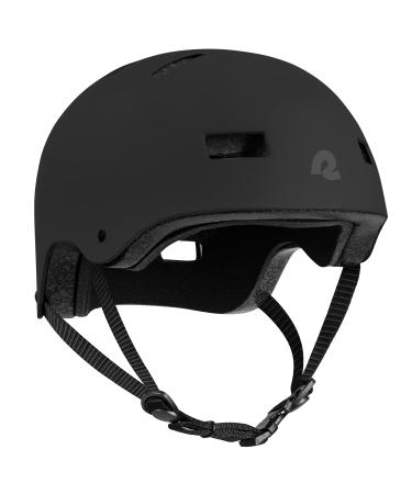 Retrospec Bike-Helmets Retrospec Dakota Bicycle/Skateboard Helmet for Adults - Commuter, Bike, Skate, Scooter, Longboard & Incline Skating - Shock-Absorbing, Highly-Protective & Premium Ventilation- Matte Black Large Helmet