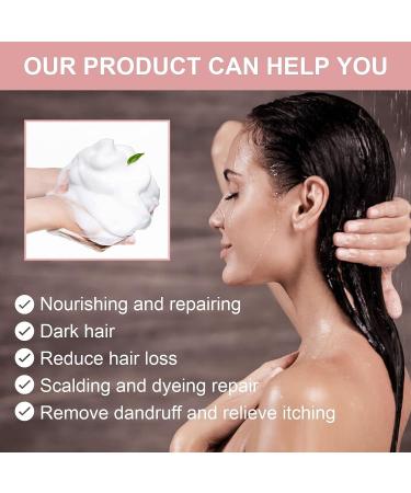 QUAAM Hira Darkening Shampoo Bar for Gray & Thick Hair | Promotes Hair Growth with Fallopia Multiflora (he shouwu) | 2PCS - Buy Online on GoSupps.com