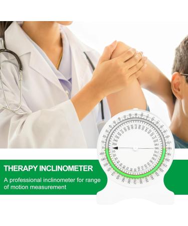 XIXIAN Inclinometer Therapy Inclinometer PT Inclinometer ROM Range of Motion Angle Finder Protractor Joint Mobility Measuring Instrument for Physical Therapy Green - Buy Online on GoSupps.com