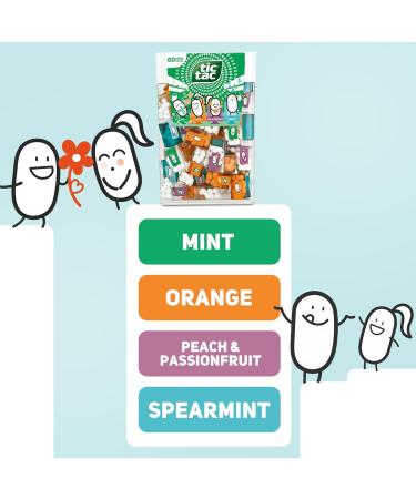 Tic Tac Travels Pack Double Travel Mix 60 Mini-Bo tes par Pack (4 Saveurs) + Jeu de Morpion 120 Bonbons Mini pour v nements coles Cadeaux Bureau et F tes - Buy Online on GoSupps.com
