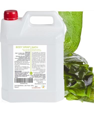 blue & navy Bretania - Anti-cellulite Slimming Wrap Gel 1000ml | Face Body & Bath Care | Oily Skin Treatment Acne Detox | Sea Concentrate Transparent 1 l (Pack of 1) - Buy Online on GoSupps.com