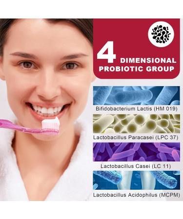 SP-6 Probiotics Ultra Whitening Toothpaste - Deep Cleaning & Fresh Breath 2PCS - Brighten Teeth & Remove Stains - Buy Online on GoSupps.com