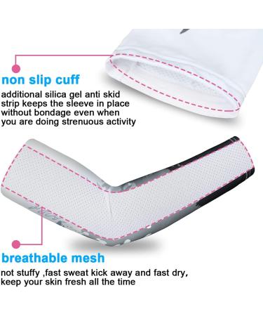 Flintronic Arm Sleeves - Unisex UV Protection & Cooling Sleeves for Running Golf Basketball - UPF 50 Nutschwell Moisturizing Arm Covers (L/XL) - #1 Sport Camouflage (L) - Buy Online on GoSupps.com