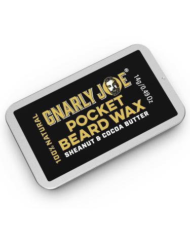 Gnarly Joe Pocket Bartwachs - Beard Styling & Smoothing Wax for Men | Triple Action Care 14g - Buy Online on GoSupps.com