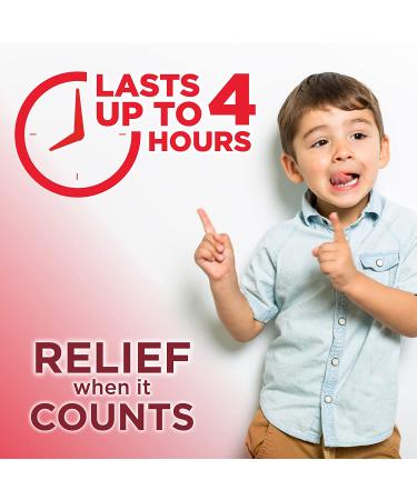Amazon Basic Care Infants' Pain and Fever Relief | Grape Flavor Oral Suspension | 160 mg Acetaminophen per 5 mL | Fast & Effective Relief for Children | 2.0 fl oz - Buy Online on GoSupps.com