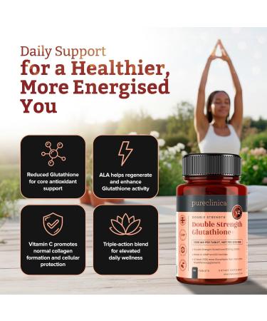 Glutathion 1000 mg x 60 Comprim s. Avec 500 mg de Glutathion 300 mg d ALA et 200 mg de Vitamine C par comprim . 60 Unit (Lot de 1) - Buy Online on GoSupps.com