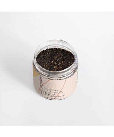 Peppermint Coffee Scrub - Rejuvenating Exfoliating Face & Body Scrub for Men & Women - Antioxidant-Rich Refreshing Scent - 8 OZ | Shop Internationally - Buy Online on GoSupps.com