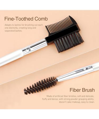 Buy 6 Pack 3 Head Eyebrow & Eyelash Shaper Comb | Makeup Grooming Tool with 3 Spoolie Brushes for Perfect Lashes & Brows - International Shipping Available - Buy Online on GoSupps.com