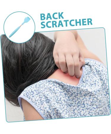 Magiclulu Back Massage Device & Long Handle Back Scratcher Tool Portable & Durable for Ultimate Relaxation | 20.5x4cm Blue - Buy Online on GoSupps.com