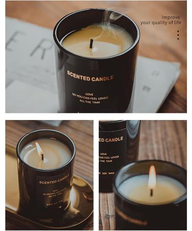 Luxury Aromatherapy Candles - Natural Soy Blend for Stress Relief & Meditation | White Tea Scent - Buy Online on GoSupps.com