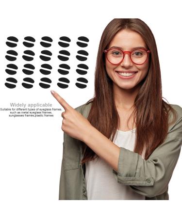 KXUSW Self-Adhesive Nose Pads for Glasses - 24 Pairs Soft Foam Anti-Slip Thin 1.5mm Black - Buy Online on GoSupps.com
