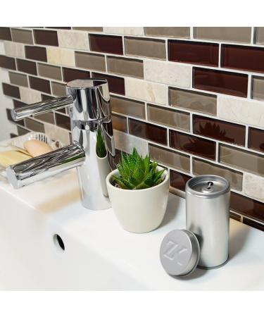 Premium Fluffy Expanding Dental Floss - Waxed White (250m Spool + Dispenser) | International Shipping Available - Buy Online on GoSupps.com