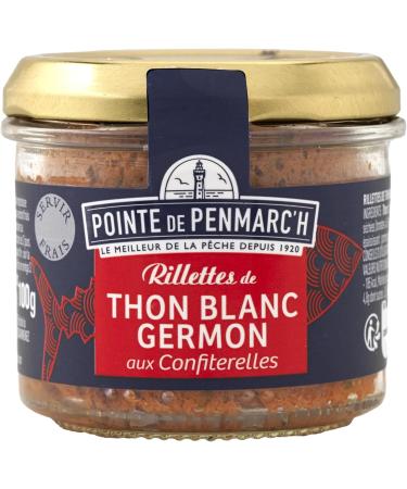 Tuna rillettes conerelles Pointe de Penmarc'h set of 4 100g verrines - Delivery in 2 to 3 working days from Brittany - Buy Online on GoSupps.com