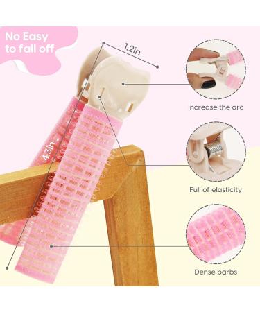 Volumizing Velcro Hair Clips for Thicker Hair - Set of 4 Root Volume Clips - Buy Online on GoSupps.com